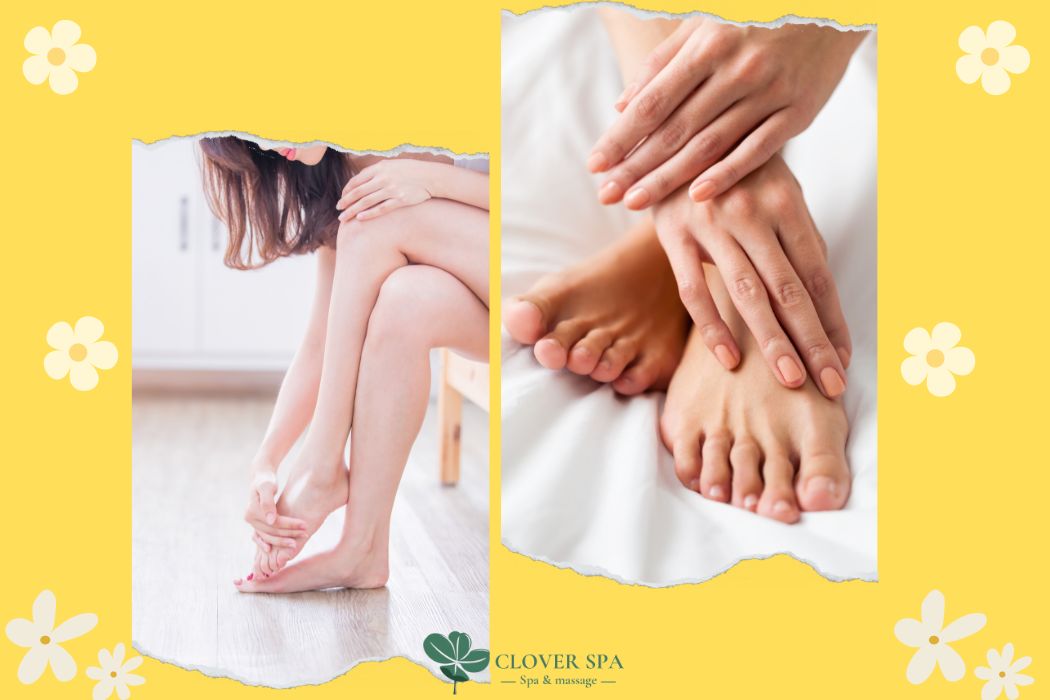 massage chân giúp giảm nguy cơ chấn thương chân